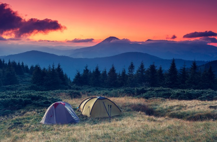 Camper loin de tout